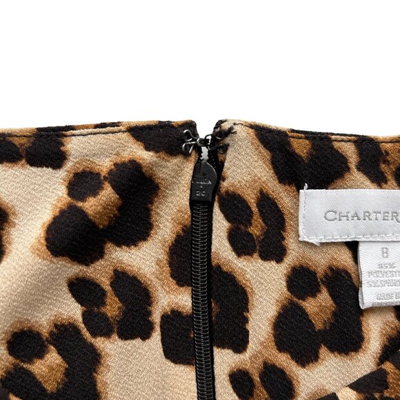 Charter Club Cheetah Print Dress NWT (8) - Picture 12 of 16